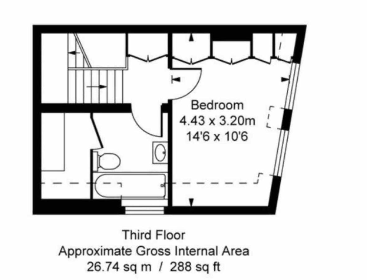 Spacious & Modern 3Brs House In Central London别墅 外观 照片